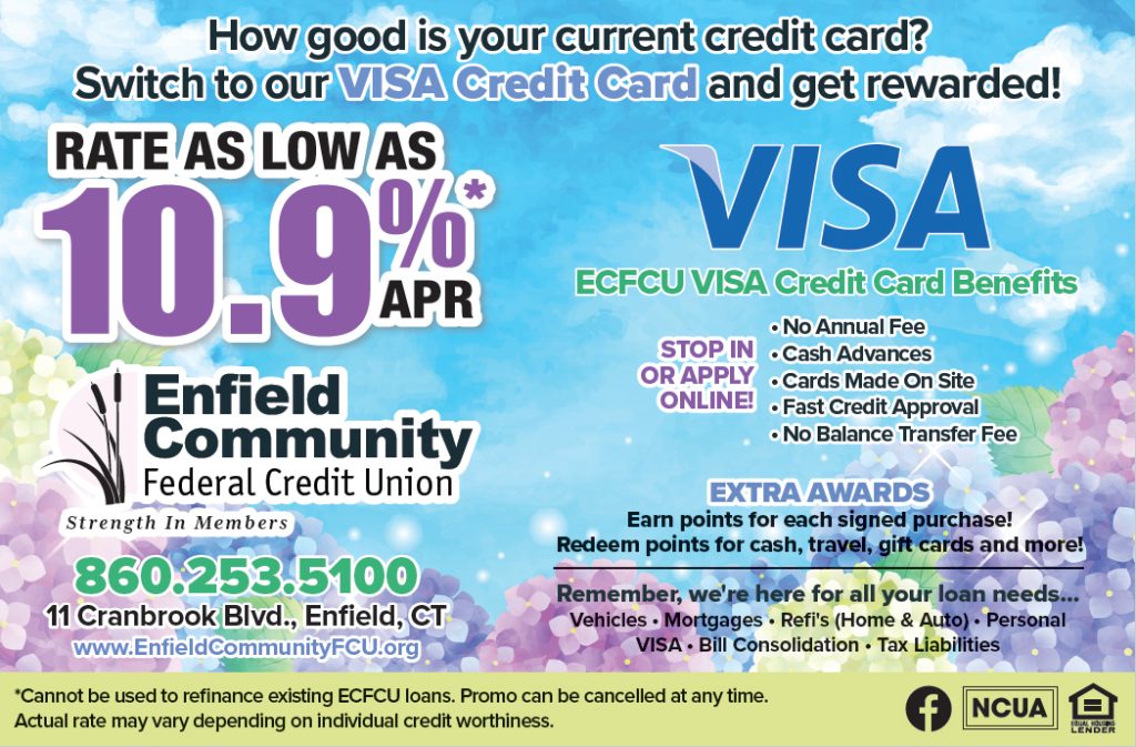 ECFCU Visa Rate Promo 2026